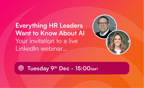 ScultureAI Webinar: Everything HR Leaders Want to Know About AI
